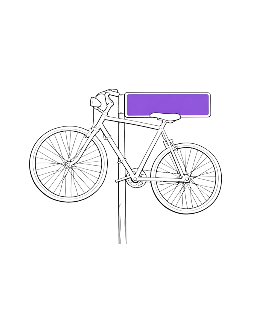 Bici Bianca e Pedalata